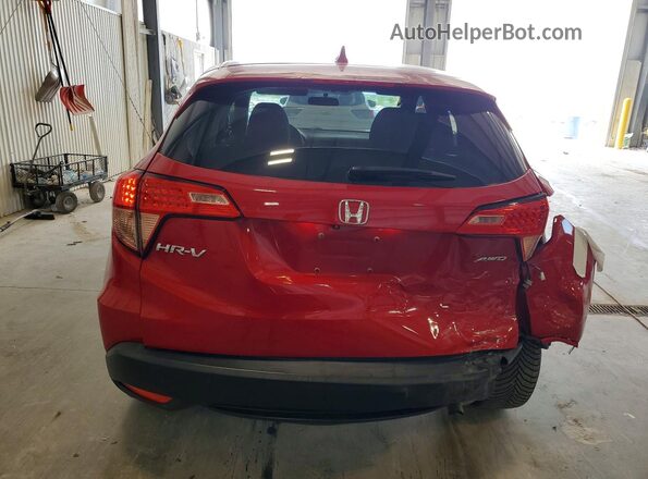 3CZRU6H55HM724509 2017 HONDA HR-V Red Հետևի տեսք