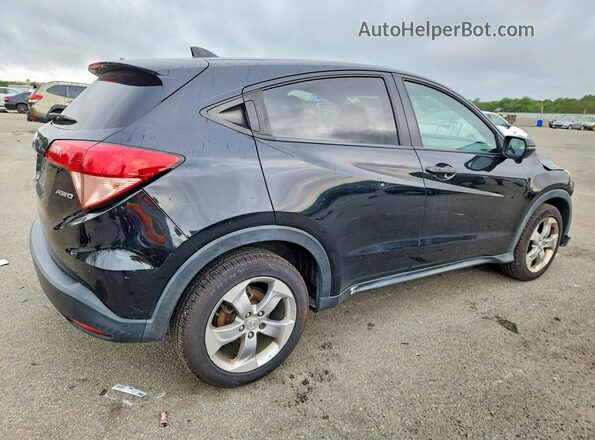 3CZRU6H55HM732335 2017 HONDA HR-V Black უკანა მარჯვენა