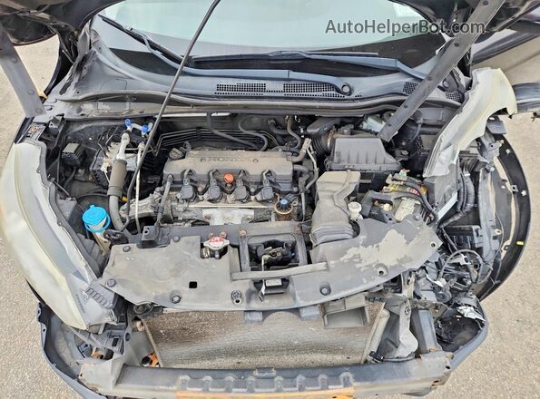 3CZRU6H55HM732335 2017 HONDA HR-V Black ძრავის განყოფილების ხედი