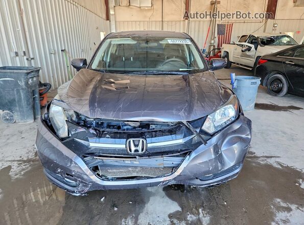 3CZRU6H55JG702899 2018 HONDA HR-V Серый Вид спереди