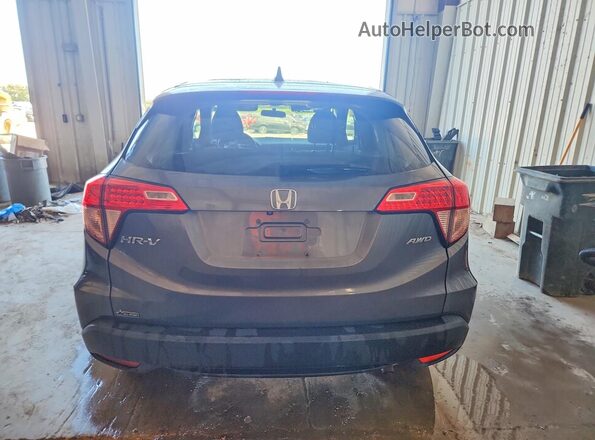 3CZRU6H55JG702899 2018 HONDA HR-V Серый Вид сзади
