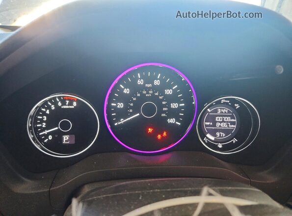 3CZRU6H55JG702899 2018 HONDA HR-V Серый Вид щитка приборов