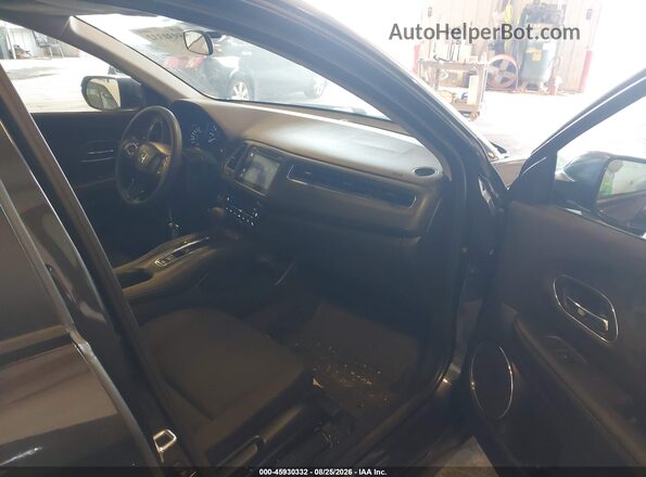 3CZRU6H55JG704197 2018 HONDA HR-V Black წინა სალონის ხედი