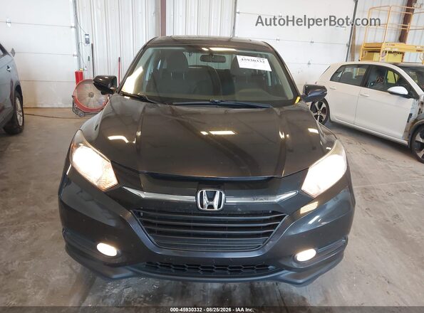 3CZRU6H55JG704197 2018 HONDA HR-V Black წინა ხედი