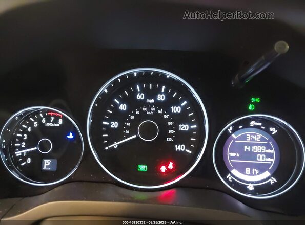 3CZRU6H55JG704197 2018 HONDA HR-V Black უკანა სავარძლების ხედი