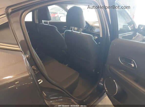 3CZRU6H55JG704197 2018 HONDA HR-V Black VIN კოდის სტიკერის ხედი