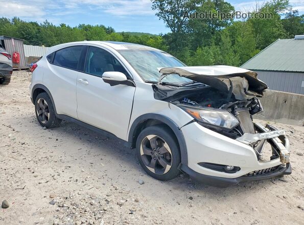 3CZRU6H55JM708624 2018 HONDA HR-V Белый Передняя правая четверть