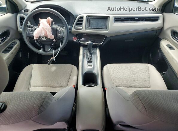 3CZRU6H55JM708624 2018 HONDA HR-V Белый Вид панели приборов