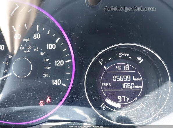 3CZRU6H55JM723558 2018 HONDA HR-V Серебряный 