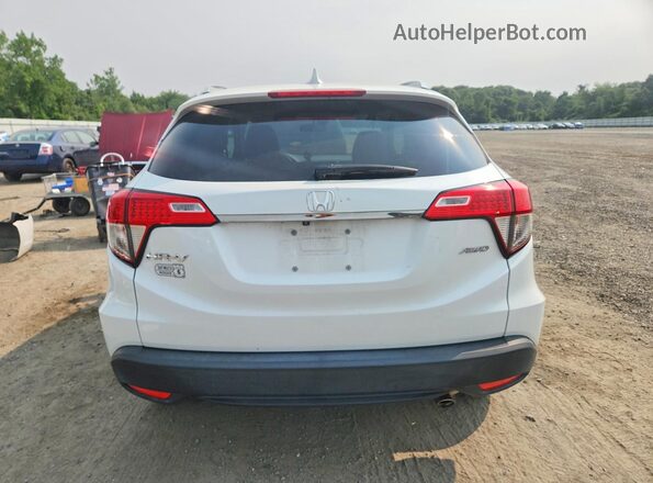 3CZRU6H55KM725165 2019 HONDA HR-V White Rear view