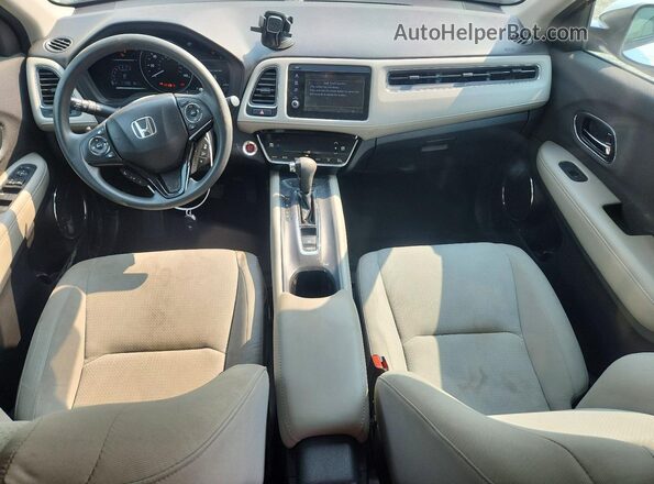 3CZRU6H55KM725165 2019 HONDA HR-V White Dashboard view