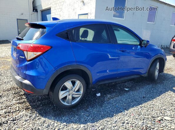 3CZRU6H55KM733668 2019 HONDA HR-V Blue Rear right