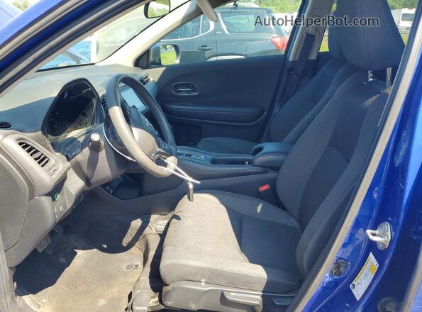 3CZRU6H55KM733668 2019 HONDA HR-V Blue Front interior view