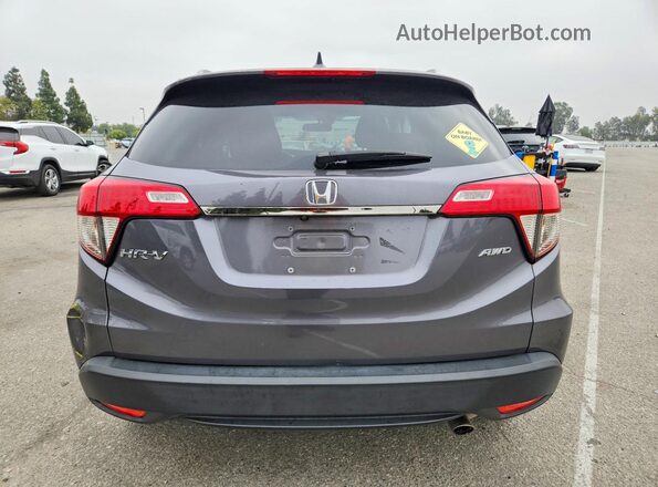 3CZRU6H55NM708032 2022 HONDA HR-V Gray Rear view