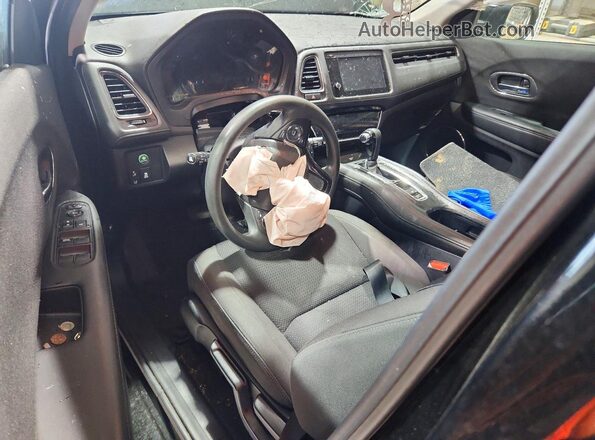 3CZRU6H55NM748742 2022 HONDA HR-V Black Առջևի վահանակի տեսք