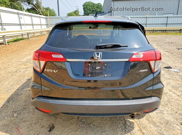 3CZRU6H55NM765010 2022 HONDA HR-V Black Հետևի տեսք
