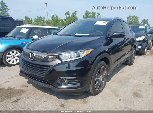 3CZRU6H55NM766688 2022 HONDA HR-V Black Front left
