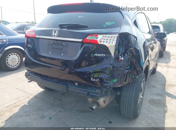 3CZRU6H55NM766688 2022 HONDA HR-V Black Front view