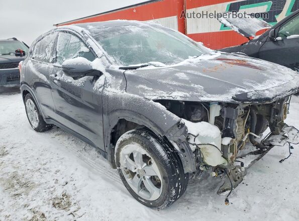 3CZRU6H56GM101205 2016 HONDA HR-V Gray Առջևի աջ