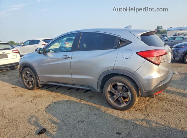 3CZRU6H56JG729707 2018 HONDA HR-V Серебряный Задняя левая четверть