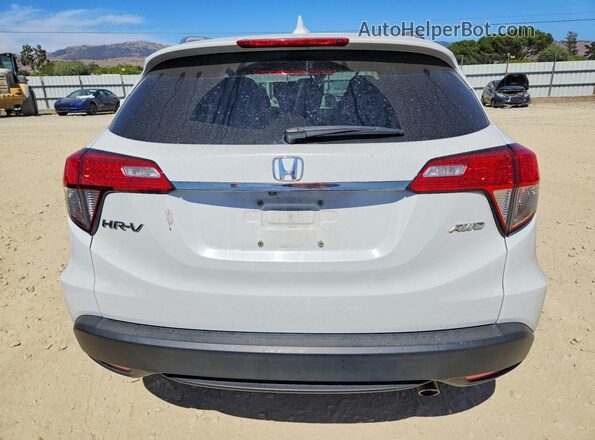 3CZRU6H56KM727524 2019 HONDA HR-V White Rear view