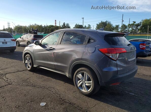 3CZRU6H56KM741388 2019 HONDA HR-V Gray Հետևի ձախ