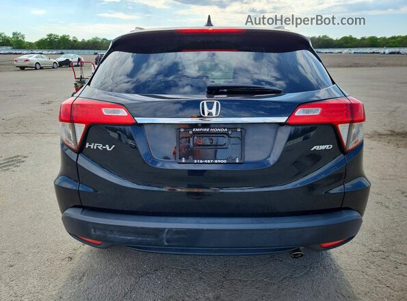 3CZRU6H56LM721644 2020 HONDA HR-V Black უკანა ხედი