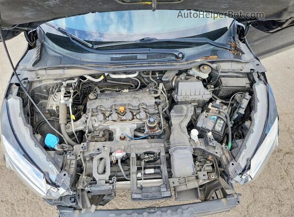 3CZRU6H56LM721644 2020 HONDA HR-V Black ძრავის განყოფილების ხედი