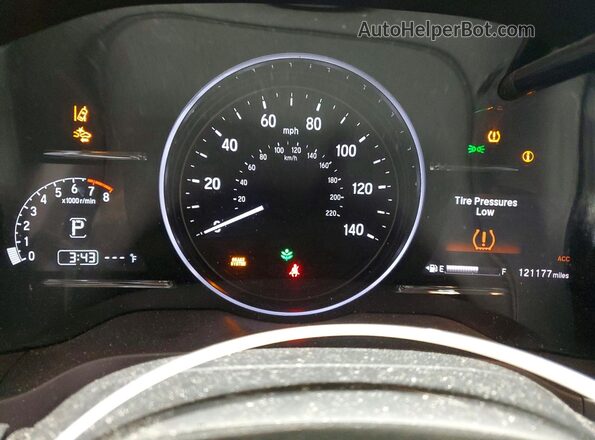 3CZRU6H56NM718424 2022 HONDA HR-V Silver Սարքավորումների վահանակի տեսք