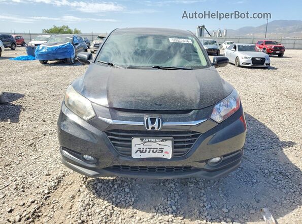 3CZRU6H57GM760491 2016 HONDA HR-V Black Widok z przodu