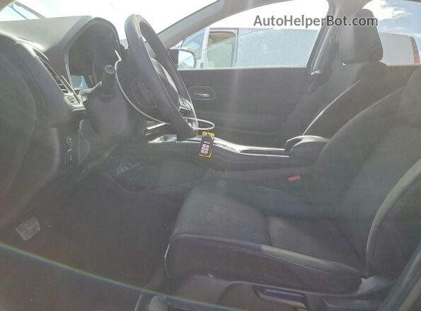 3CZRU6H57GM760491 2016 HONDA HR-V Black Widok wnętrza z przodu
