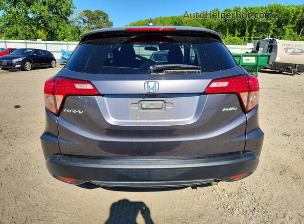 3CZRU6H57HM706030 2017 HONDA HR-V Gray Вид ззаду