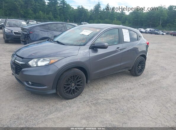 3CZRU6H57JM700914 2018 HONDA HR-V Gray Передня ліва чверть
