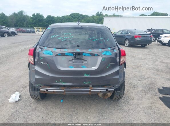 3CZRU6H57JM700914 2018 HONDA HR-V Gray 