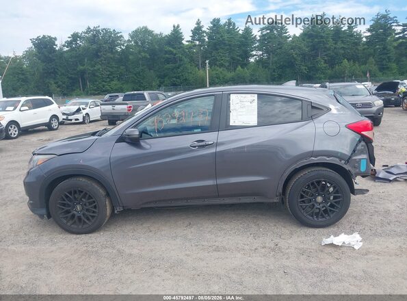 3CZRU6H57JM700914 2018 HONDA HR-V Gray 