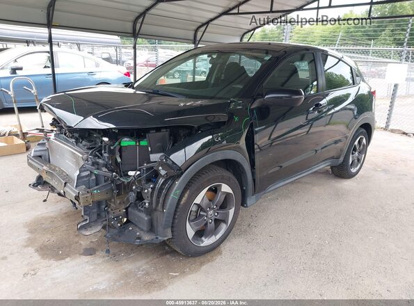 3CZRU6H57JM716465 2018 HONDA HR-V Black Front left