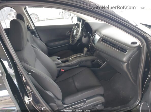 3CZRU6H57JM716465 2018 HONDA HR-V Black Front interior view