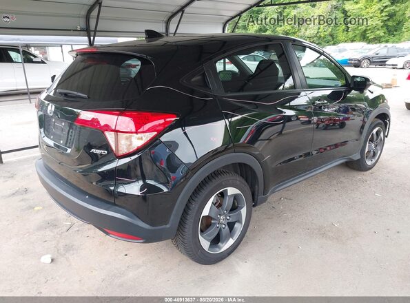 3CZRU6H57JM716465 2018 HONDA HR-V Black Rear right