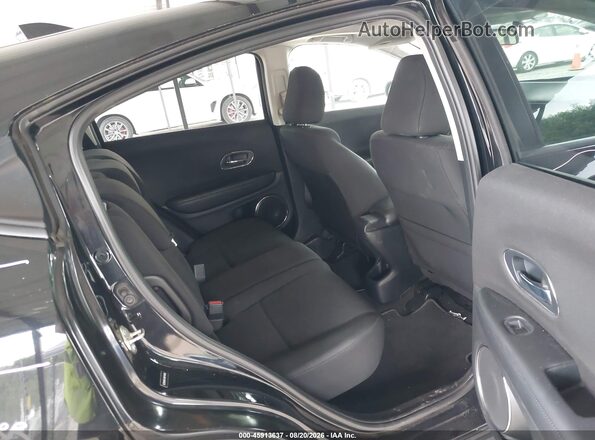 3CZRU6H57JM716465 2018 HONDA HR-V Black VIN sticker view