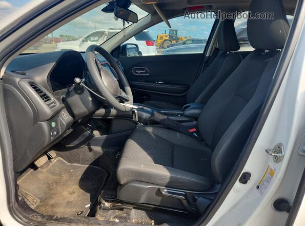 3CZRU6H57KM707945 2019 HONDA HR-V White Widok wnętrza z przodu