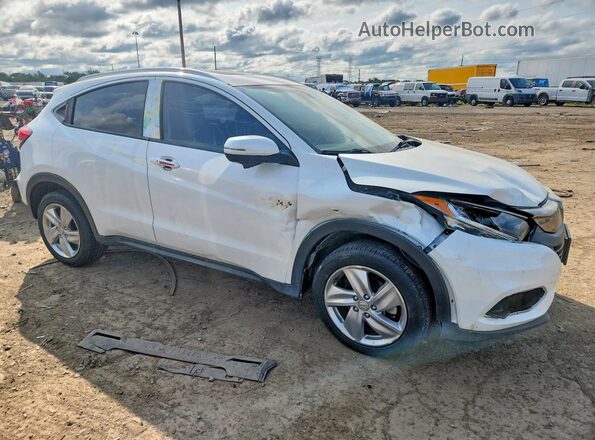3CZRU6H57KM707945 2019 HONDA HR-V White Przód prawy