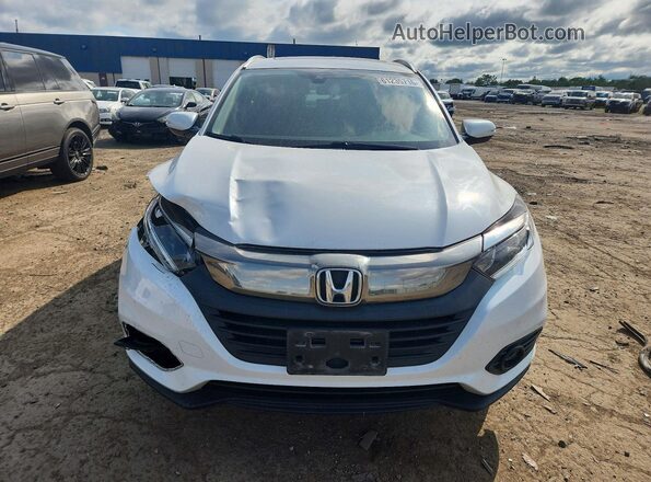 3CZRU6H57KM707945 2019 HONDA HR-V White Widok z przodu