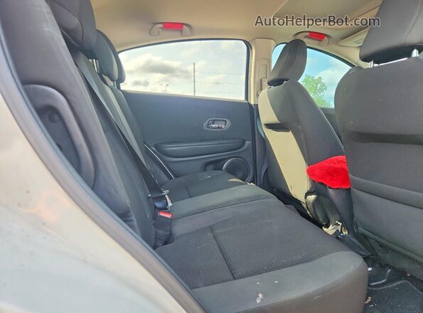 3CZRU6H57KM707945 2019 HONDA HR-V White Widok wnętrza z tyłu
