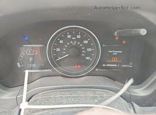 3CZRU6H57KM732375 2019 HONDA HR-V Silver Սարքավորումների վահանակի տեսք