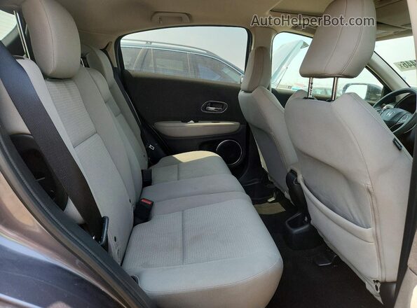 3CZRU6H57KM734689 2019 HONDA HR-V Gray Вид задніх сидінь