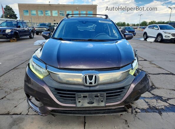 3CZRU6H57LM722057 2020 HONDA HR-V Brown Front view