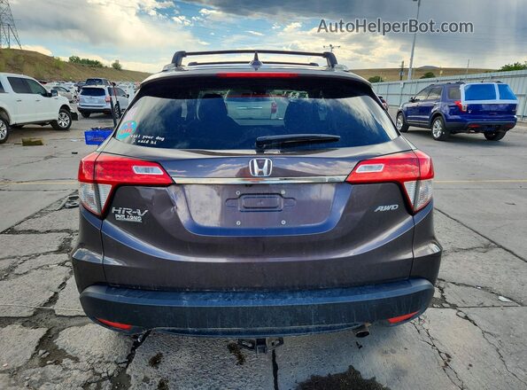 3CZRU6H57LM722057 2020 HONDA HR-V Brown Rear view