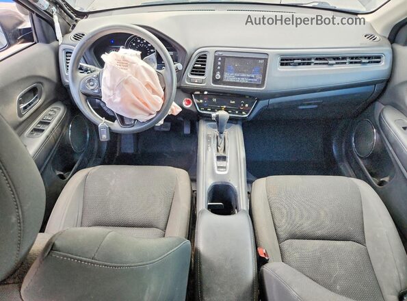 3CZRU6H57LM722057 2020 HONDA HR-V Brown Dashboard view