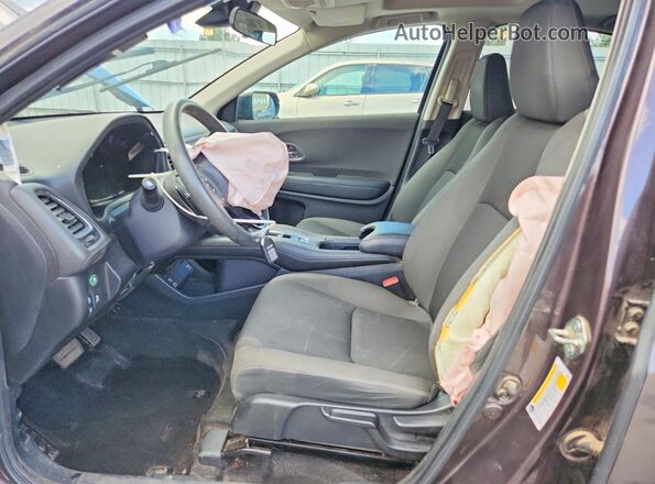 3CZRU6H57LM722057 2020 HONDA HR-V Brown Front interior view