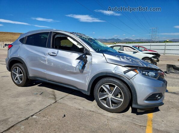 3CZRU6H57MM710511 2021 HONDA HR-V Silver Передня права чверть